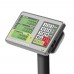Торговые напольные весы M-ER 335 ACP "TURTLE" с расчетом стоимости товара LCD